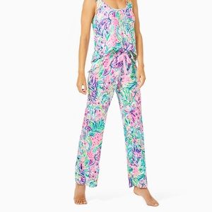 matching Lilly pulitzer pj tank and bottoms